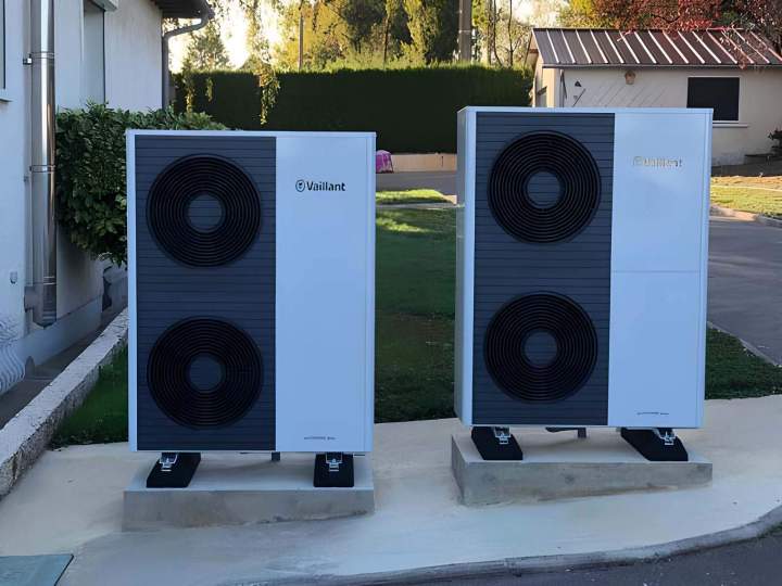 Installation de pompe à chaleur Decazeville